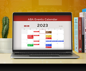 ABA At-a-Glance Calendar