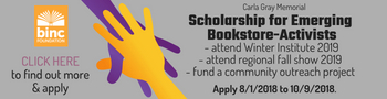 Carla Gray Scholarship for Emerging Bookstore-Activists