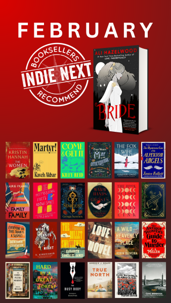 February 2024 Indie Next List picks