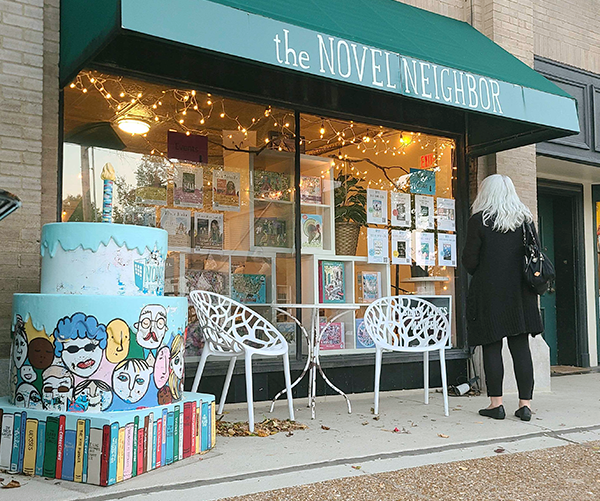 Joy at Novel Neighbor