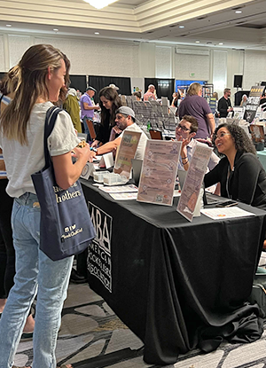 Kim Hooyboer and Elisa Thomas at MPIBA Fall Show