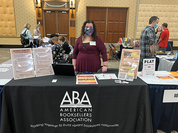 Ryan Quinn at ABA Booth during NEIBA Fall Show